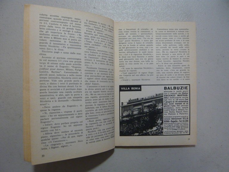 d’Emilio,ERA L’AMORE DEI GIORNI PIU’ LIETI,Milano, 1966[Romanzi rosa