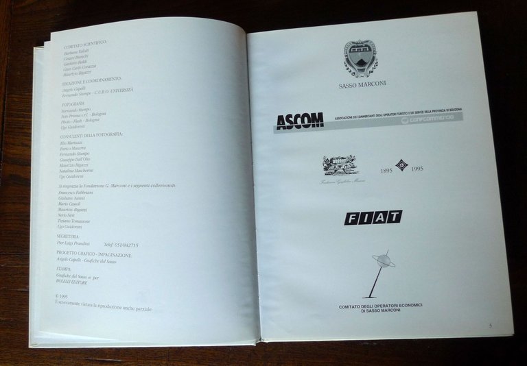 DA SASSO A...MARCONI.FRA STORIA E MITO,1995 Bolelli[Guglielmo,CENTENARIO