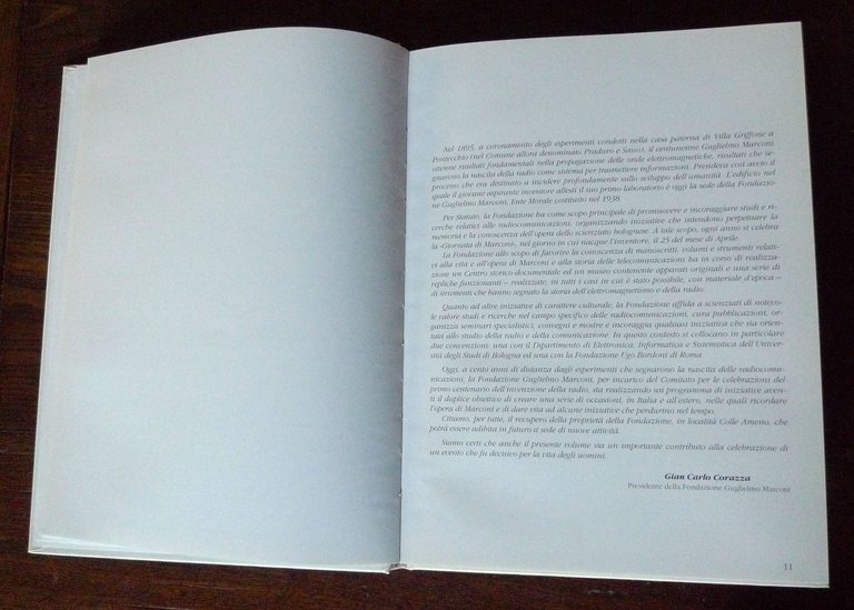 DA SASSO A...MARCONI.FRA STORIA E MITO,1995 Bolelli[Guglielmo,CENTENARIO