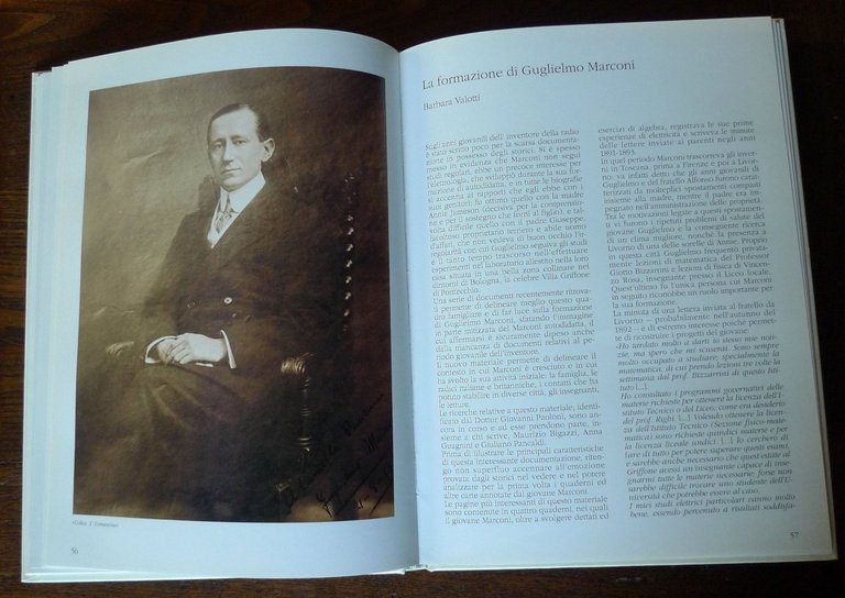 DA SASSO A...MARCONI.FRA STORIA E MITO,1995 Bolelli[Guglielmo,CENTENARIO