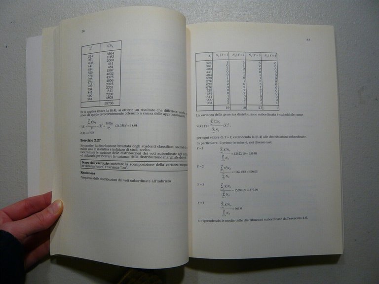 Daniela Cocchi, ESERCIZI DI STATISTICA, 1993 Clueb
