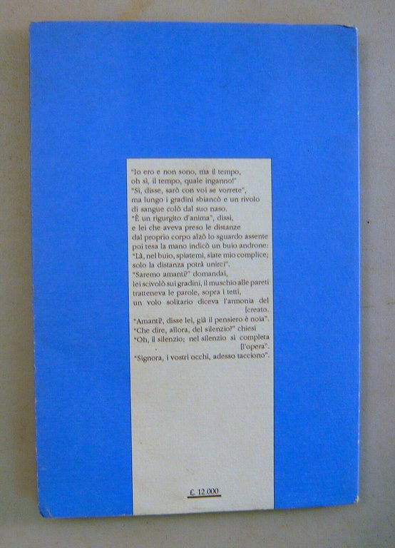 Daniele Cavicchia,IL MANICHINO,1993 Tracce[poesia contemporanea