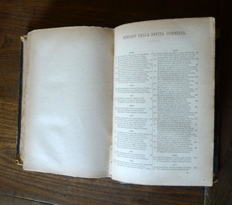 DANTE ALIGHIERI,LA DIVINA COMMEDIA,1877 Barbera[commento P.Fraticelli