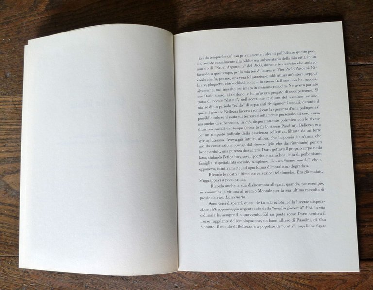 Dario Bellezza,LA VITA IDIOTA,2015 LietoColle[POESIA,cura Fabrizio Cavallaro | Immagine Gallery 4