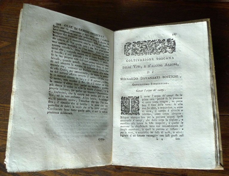 Davanzati,SCISMA D'INGHILTERRA CON ALTRE OPERETTE,1754 Comino[storia,Toscana
