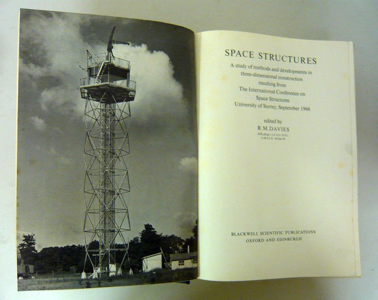 Davies,SPACE STRUCTURES.Int.Conference,1967[architettura,struttura reticolare