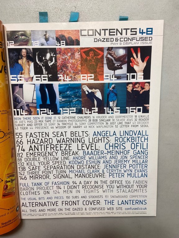 DAZED & CONFUSED nov.1998,n.48[fabien baron,chris ofili | Immagine Gallery 2