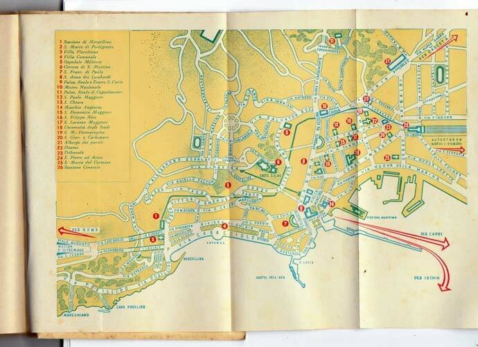 De Filippis,NAPOLI IN 7 ITINERARI.GUIDA,1959[storia,arte,feste,gastronomia