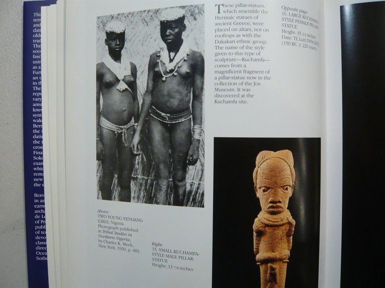 de Grunne, THE BIRTH OF ART IN AFRICA Nok satuary …