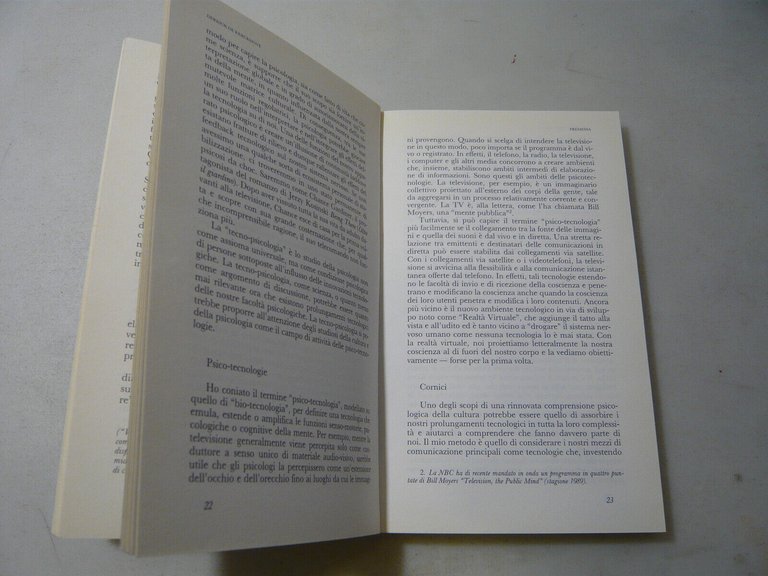 de Kerckhove,BRAINFRAMES,Bologna,1993[tecnologia,comunicazione,critica