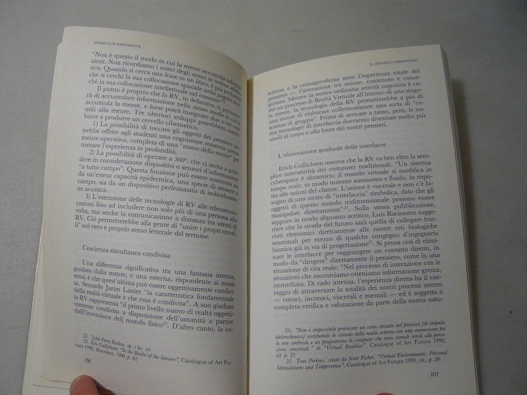 de Kerckhove,BRAINFRAMES,Bologna,1993[tecnologia,comunicazione,critica