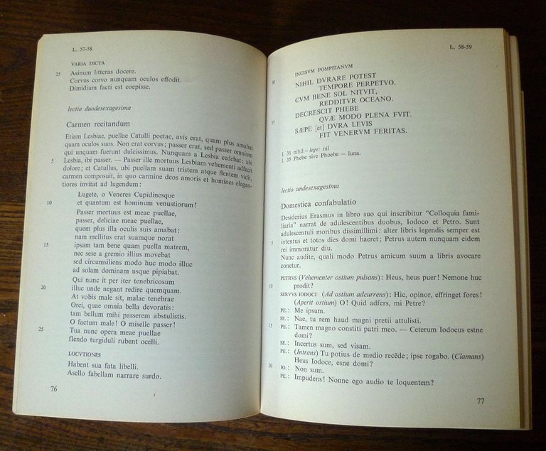 de Man,LECTIO CONTINUA.Antologia della lingua latina,1980 Minerva Italica | Immagine Gallery 5