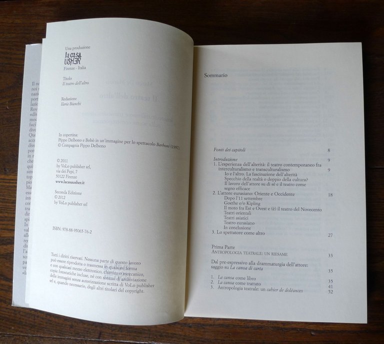 De Marinis,IL TEATRO DELL'ALTRO.Interculturalismo e transculturalismo,2012