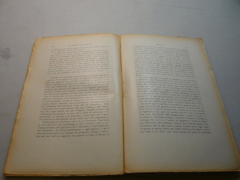 De Sarlo,GENTILE E CROCE Lettere Filosofiche di un superato,1925