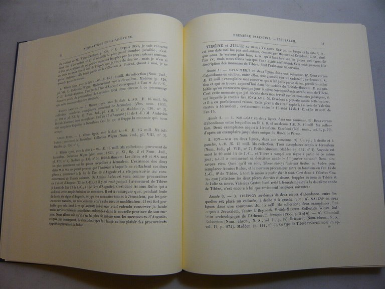 De Saulcy,NUMISMATIQUE DE LA TERRE SAINTE,Bologna,1976[francese