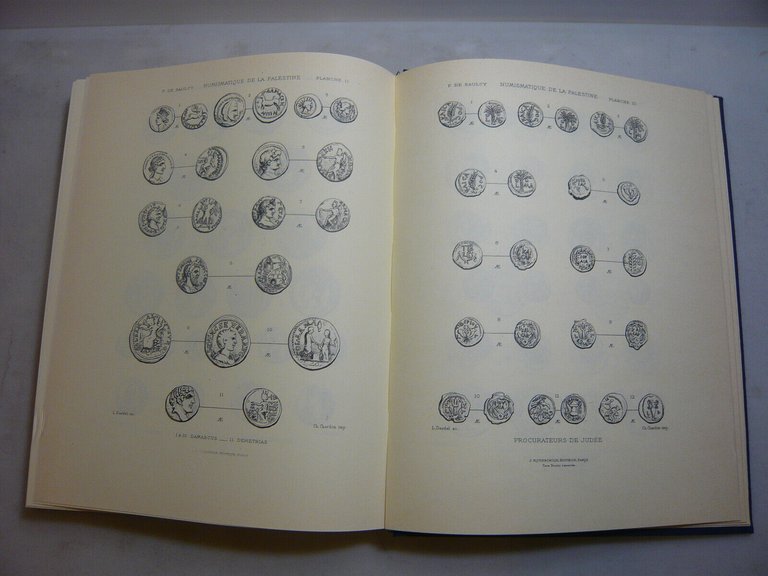 De Saulcy,NUMISMATIQUE DE LA TERRE SAINTE,Bologna,1976[francese