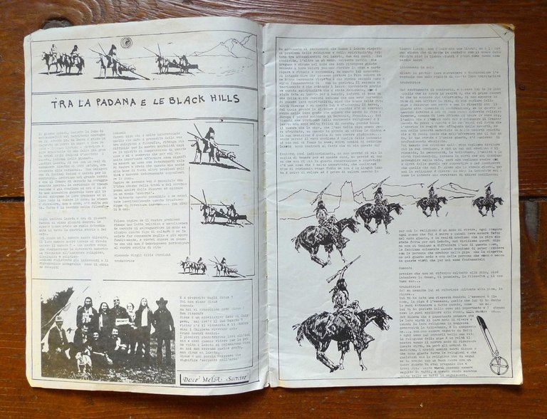 DECO MELA SCRIVO n.0 1988 BOLOGNA[DECOMELA ART,fanzine,nativi Lakota,arte strada | Immagine Gallery 2