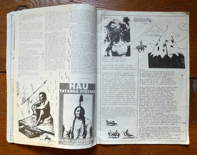 DECO MELA SCRIVO n.0 1988 BOLOGNA[DECOMELA ART,fanzine,nativi Lakota,arte strada | Immagine Gallery 4