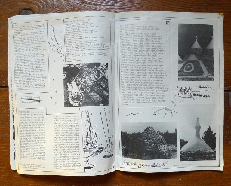 DECO MELA SCRIVO n.0 1988 BOLOGNA[DECOMELA ART,fanzine,nativi Lakota,arte strada | Immagine Gallery 7