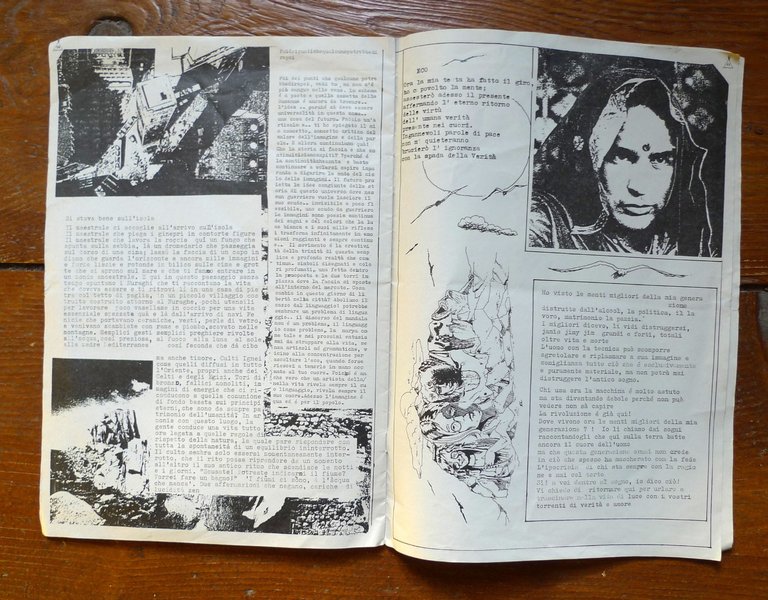 DECO MELA SCRIVO n.0 1988 BOLOGNA[DECOMELA ART,fanzine,nativi Lakota,arte strada | Immagine Gallery 9