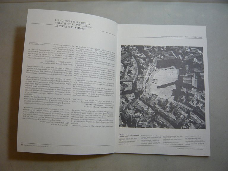 Del Maro,L'ARCHITETTURA DELLA STRATIFICAZIONE URBANA,Roma,1994