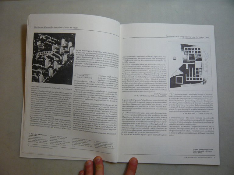 Del Maro,L'ARCHITETTURA DELLA STRATIFICAZIONE URBANA,Roma,1994