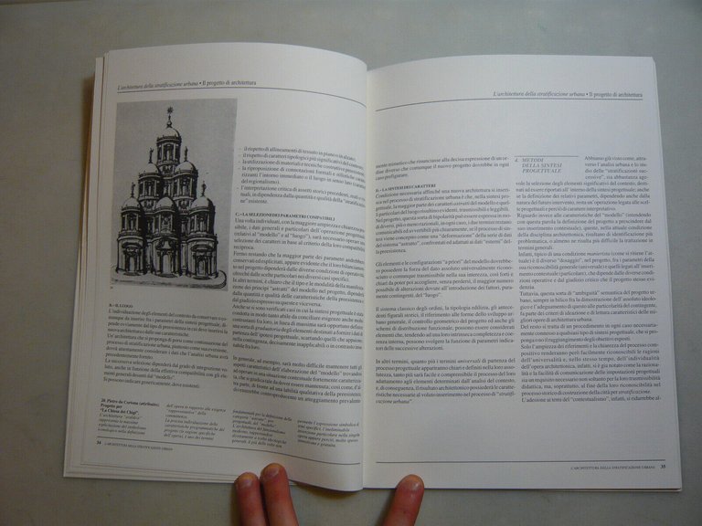 Del Maro,L'ARCHITETTURA DELLA STRATIFICAZIONE URBANA,Roma,1994