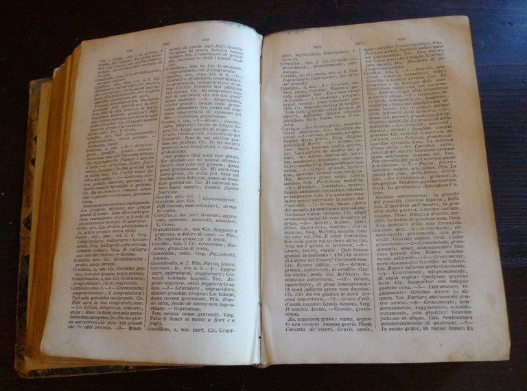 DELLA NOCE/TORRE,NUOVO VOCABOLARIO LATINO-ITALIANO AD USO DELLE SCUOLE,1856