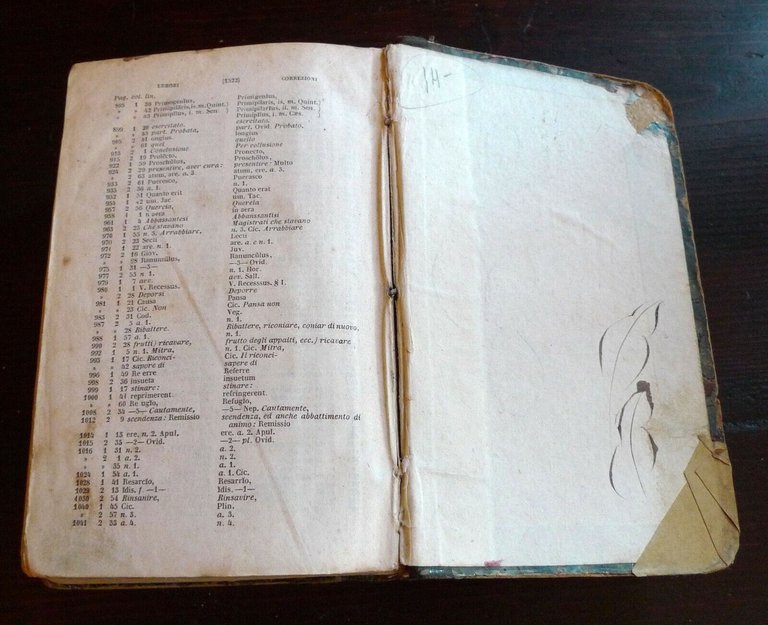 DELLA NOCE/TORRE,NUOVO VOCABOLARIO LATINO-ITALIANO AD USO DELLE SCUOLE,1856