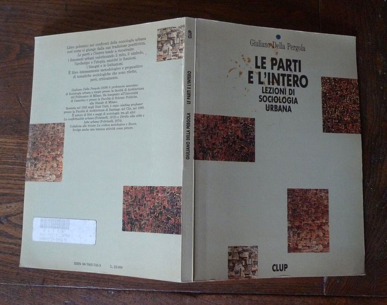 Della Pergola,LE PARTI E L'INTERO.LEZIONI DI SOCIOLOGIA URBANA,1991 CLUP