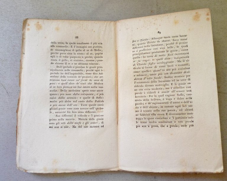 Demetrio Falereo,DELLA LOCUZIONE,1821 Annesio Nobili[filosofia,retorica,oratoria