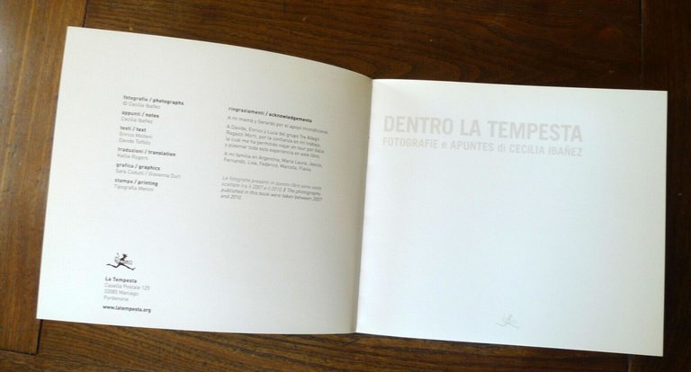 DENTRO LA TEMPESTA.FOTOGRAFIE E APUNTES DI CECILIA IBAÑEZ,2011[rock,Pordenone