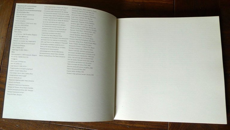 DEPOSITONERO/02 CENTOVENTI DISEGNI DI STEFANO RICCI,2002 Infinito[ILLUSTRAZIONE