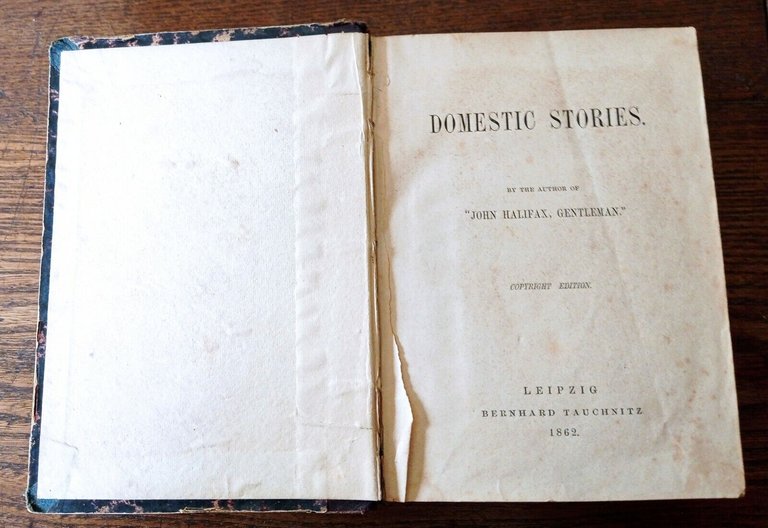 Dinah Craik,DOMESTIC STORIES/Harrison Ainsworth,JACK SHEPPARD,1862/'46 Tauchnitz