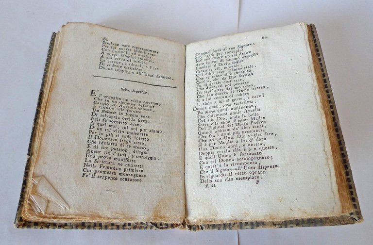 DIUNILGO VALDECIO,LO SCOGLIO DELL’UMANITÀ t.II,1812 Venezia[DONNE ILLUSTRI