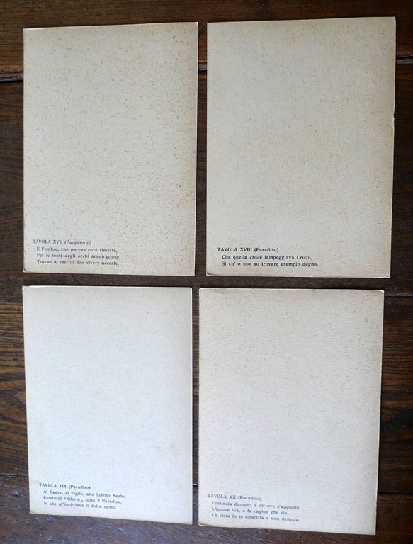 Domenico Mastroianni,24 TAVOLE ILLUSTRATE.DANTE,LA DIVINA COMMEDIA[foto sculture