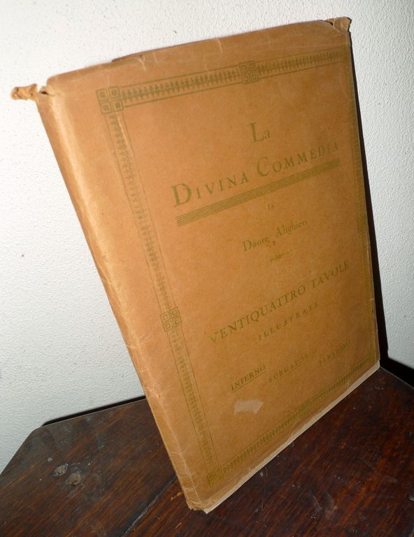 Domenico Mastroianni,24 TAVOLE ILLUSTRATE.DANTE,LA DIVINA COMMEDIA[foto sculture
