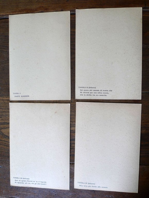 Domenico Mastroianni,24 TAVOLE ILLUSTRATE.DANTE,LA DIVINA COMMEDIA[foto sculture