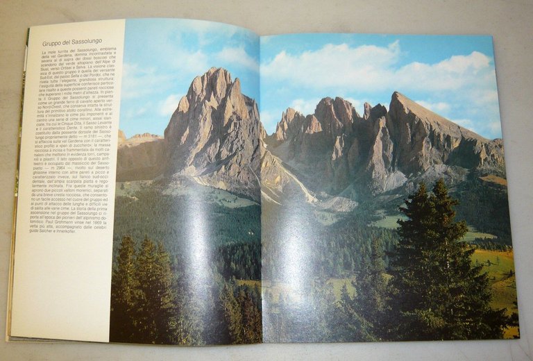 Donati,ALTO ADIGE,1988 Plurigraf[guida illustrata,escursioni,Trentino