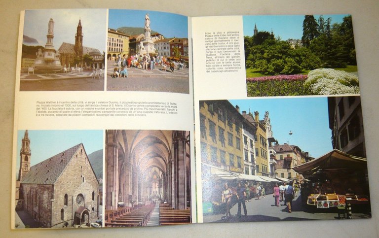 Donati,ALTO ADIGE,1988 Plurigraf[guida illustrata,escursioni,Trentino