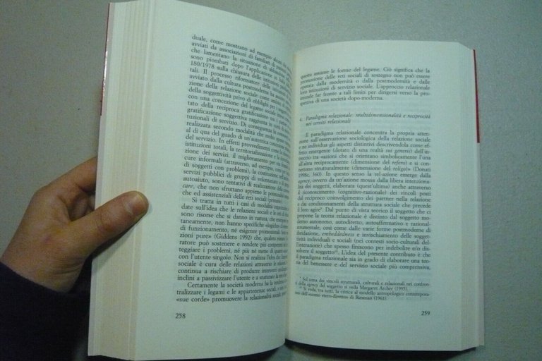 Donato,Colozzi,IL PARADIGMA RELAZIONALE NELLE SCIENZE SOCIALI,Il Mulino 2006