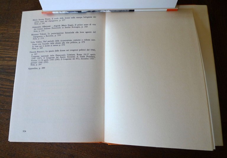 DONNE E RESISTENZA IN EMILIA ROMAGNA.Atti Convegno,1978 Vangelista[fascismo