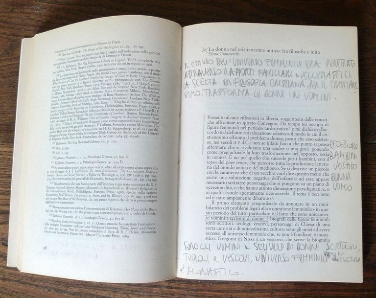 DONNE SANTE SANTE DONNE.Esperienza religiosa e storia di genere,1996