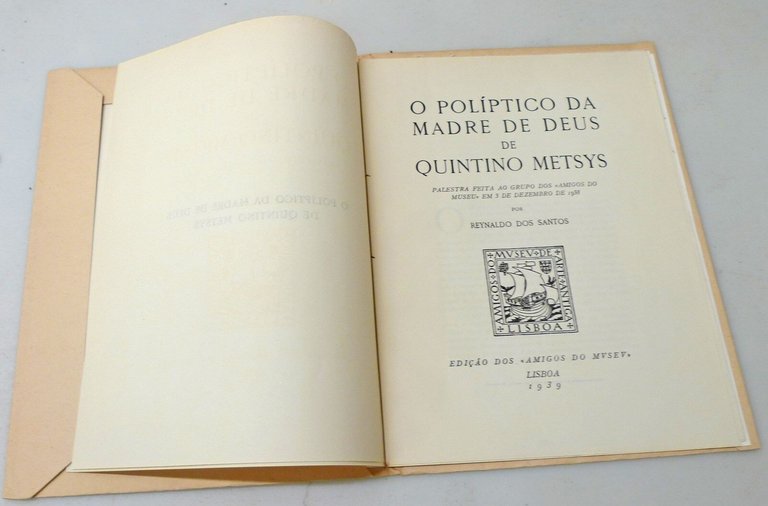 Dos Santos,O POLIPTICO DA MADRE DE DEUS DE QUINTINO METSYS,1939[storia …