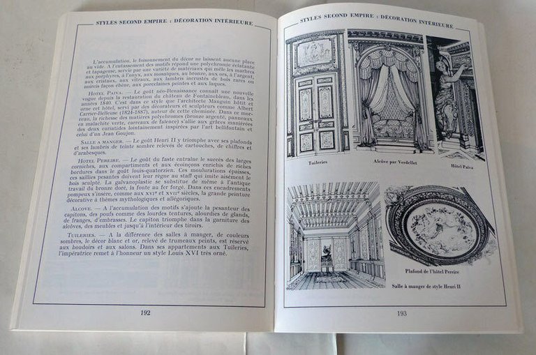 Ducher,CARACTERISTIQUE DES STYLES,1988[stili,arte decorativa,mobili,architettura