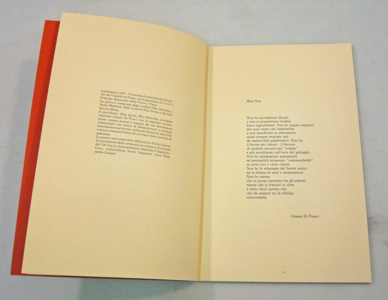 DUINO ESTATE.LIRICHE PREMIATE AL I CONCORSO DI POESIA CASTELLO DI …