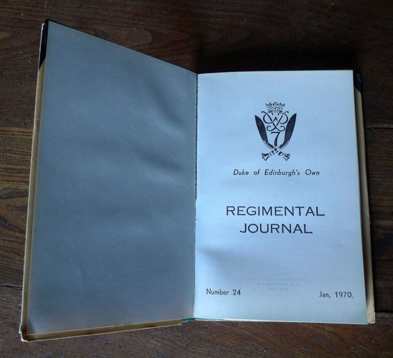 Duke of Edinburgh's Own REGIMENTAL JOURNAL n.24 1970[7th D.E.O.GURKHA RIFLES