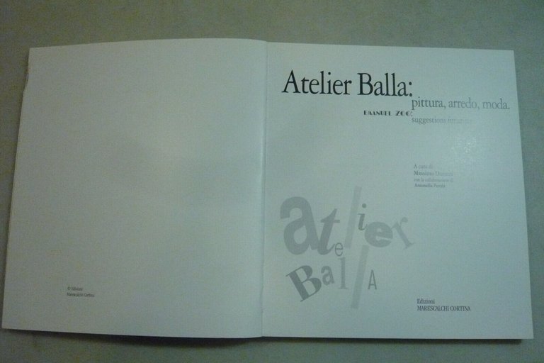 Duranti-Pesola,ATELIER BALLA, 1996[futurismo