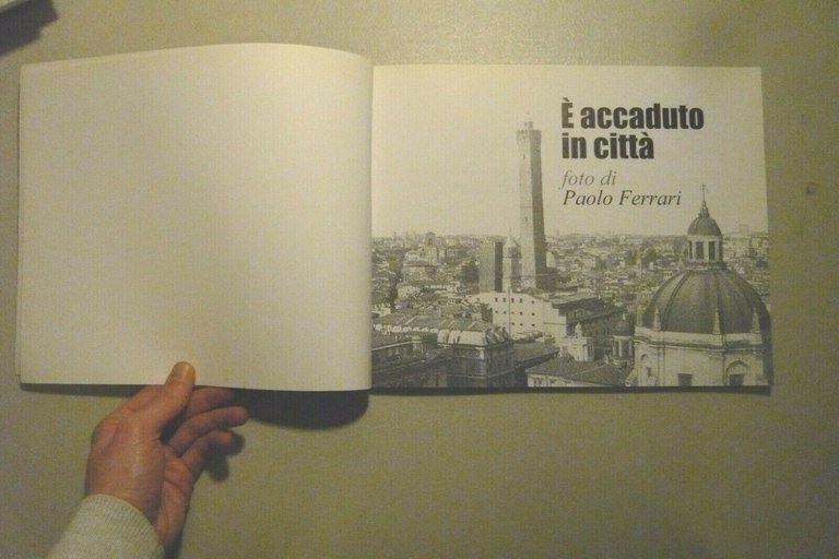 E’ ACCADUTO IN CITTA’.Foto di Paolo Ferrari,Camera Chiara 2007[Bologna,Lucarelli