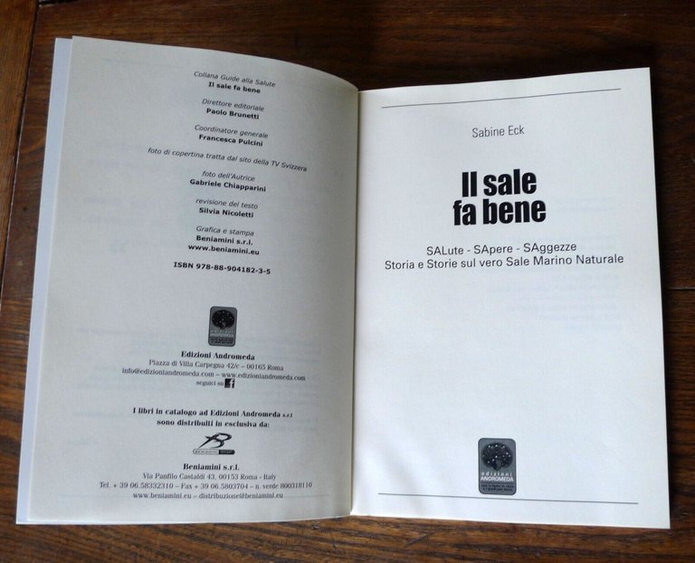 Eck,IL SALE FA BENE.Storia e Storie sul vero Sale Marino …